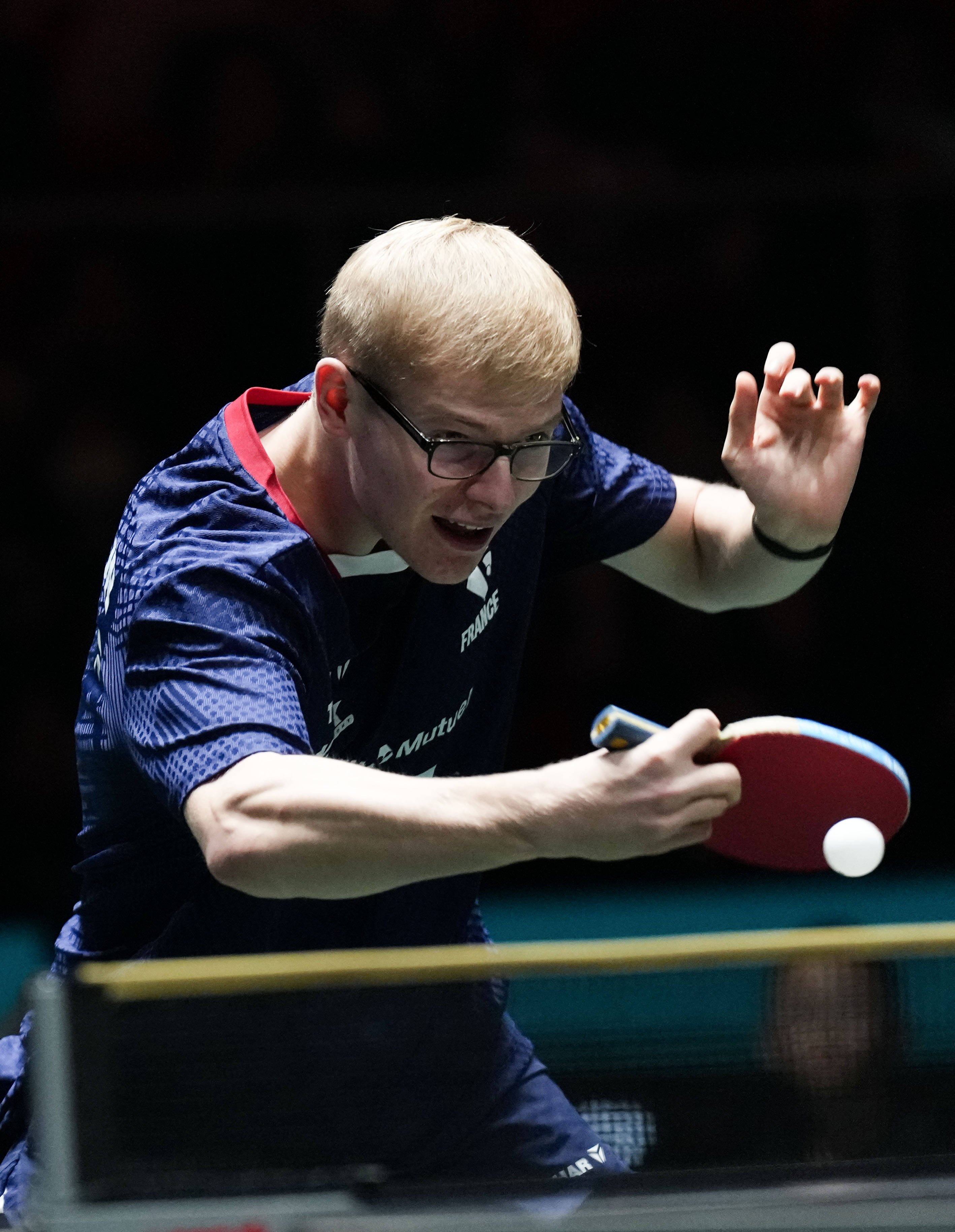 （体育）乒乓球——混合团体世界杯：法国队胜巴西队