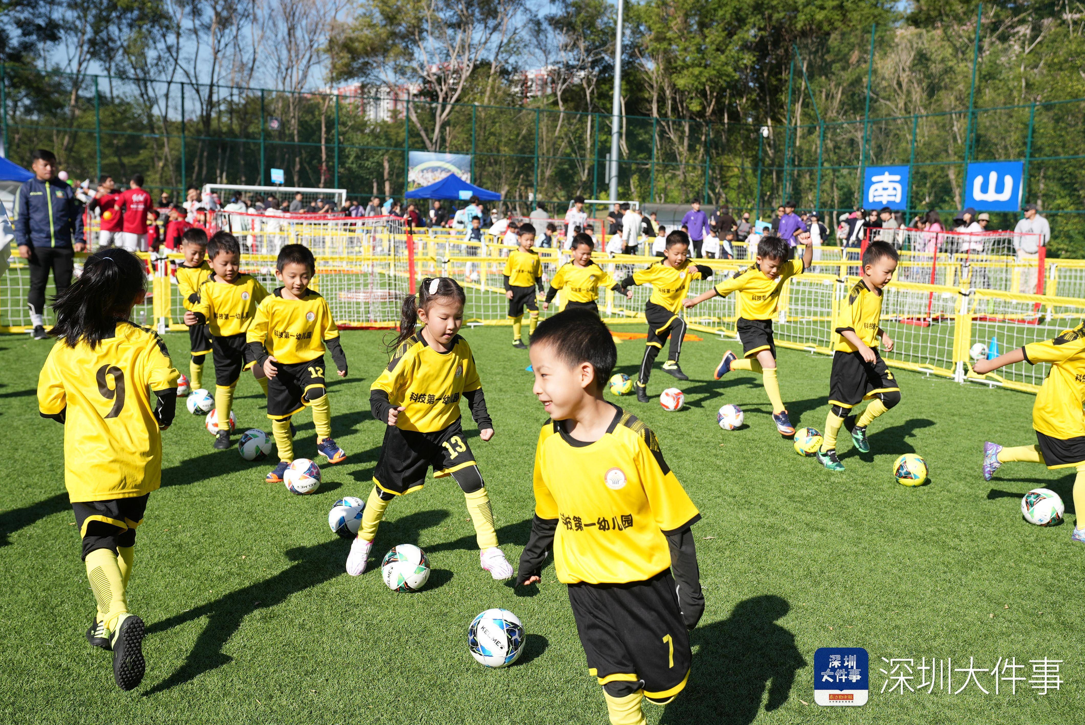 足球从娃娃抓起！深圳南山将成立幼儿园足球联盟