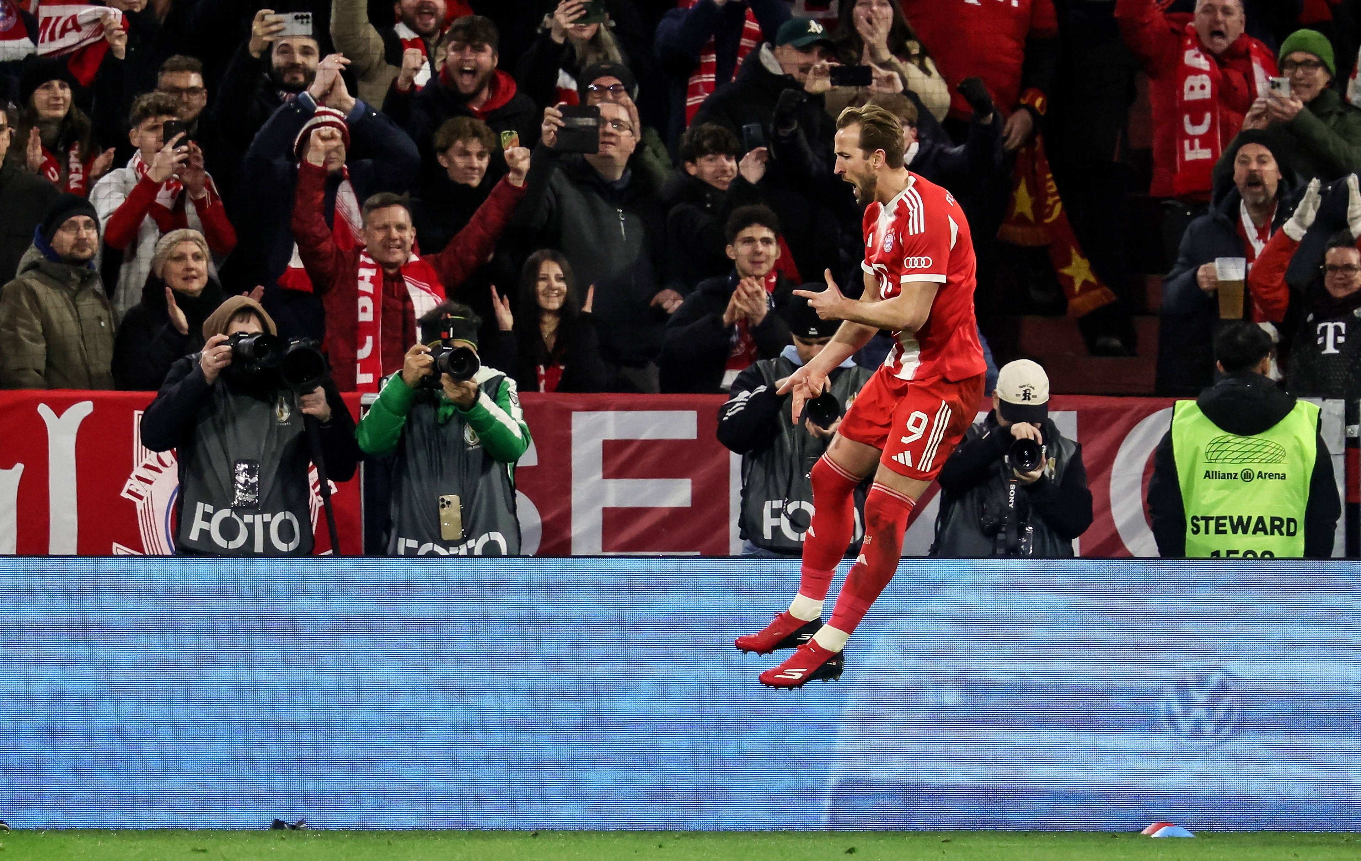 （外代二线）足球——德国杯：拜仁晋级半决赛