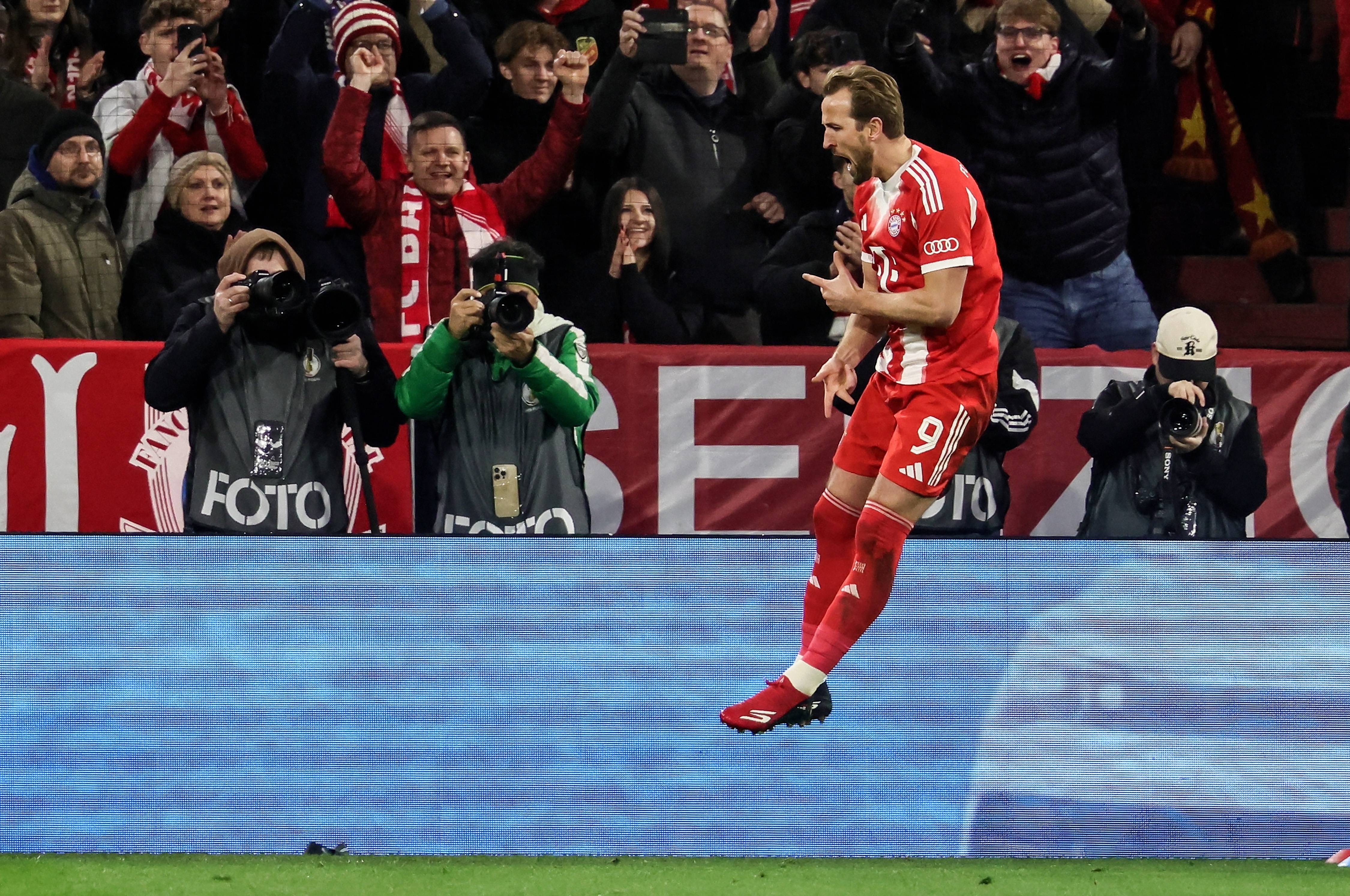 （外代二线）足球——德国杯：拜仁晋级半决赛