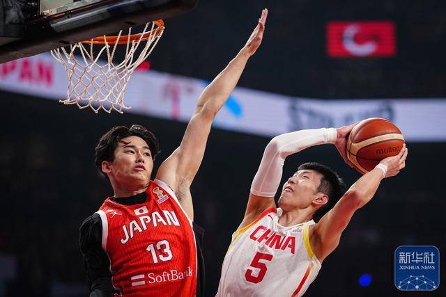 篮球世界杯预选赛丨中国队对阵日本队